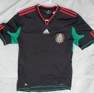 Black soccer shirt